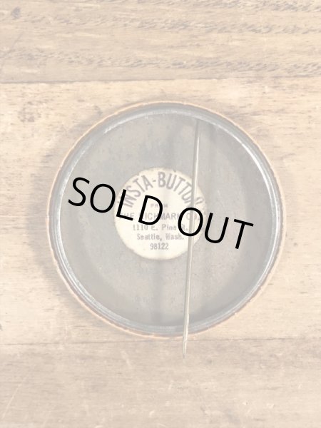 70’sのバンバンレースのヴィンテージの缶バッチ