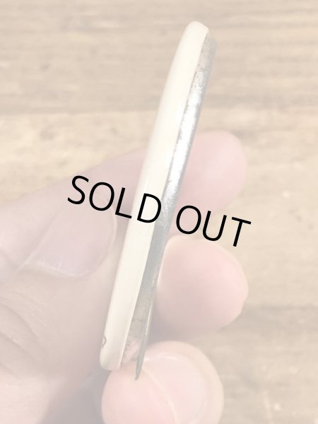 70年代頃のメネフネのヴィンテージの缶バッチ