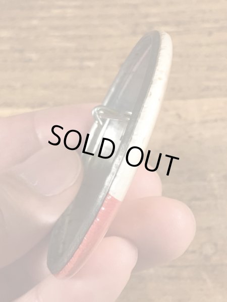 80'sのメッセージが書かれたヴィンテージの缶バッチ