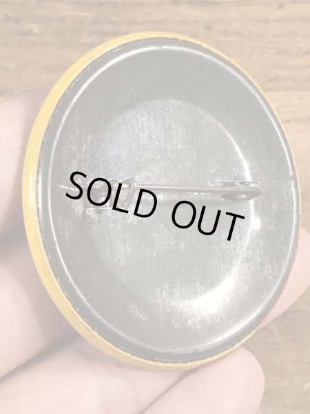 70~80’sの映画カサブランカのヴィンテージの缶バッチ