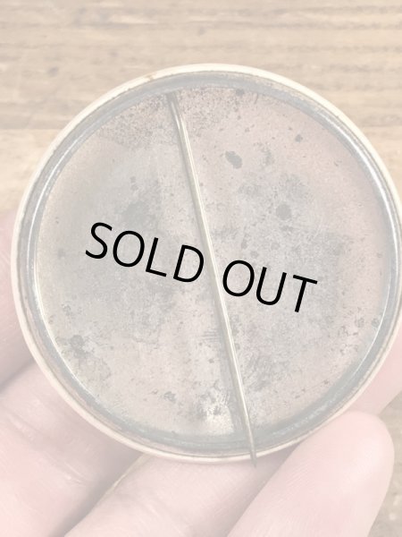 70’sのトレーダーヴィックスのビンテージの缶バッジ