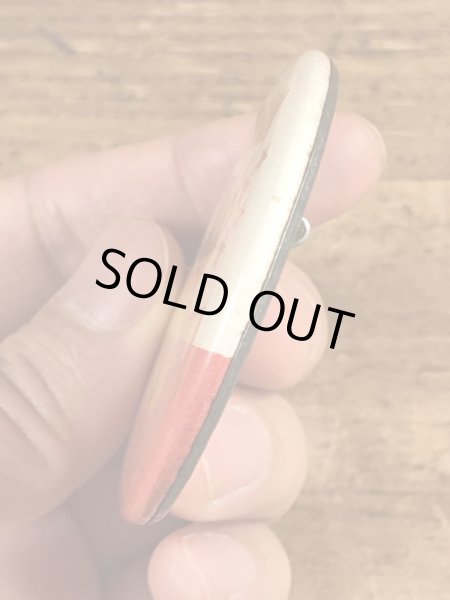 80年代頃のメッセージが書かれたビンテージの缶バッジ