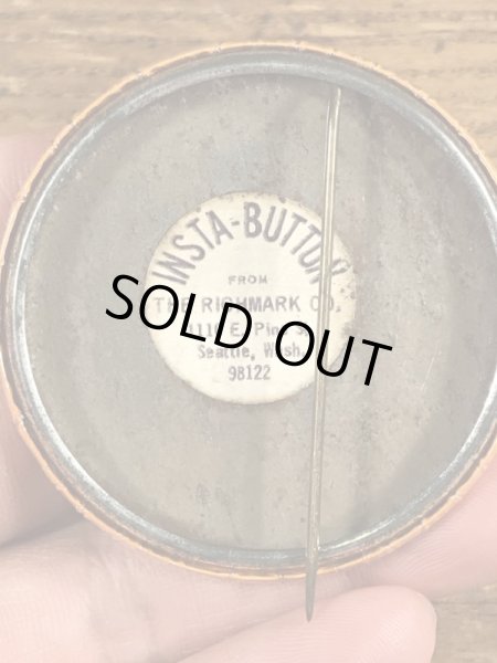 70’sのバンバンレースのヴィンテージの缶バッチ