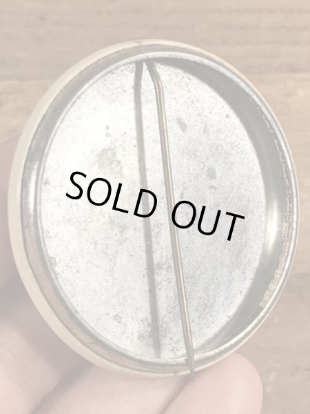 70’sのトレーダーヴィックスのビンテージの缶バッジ