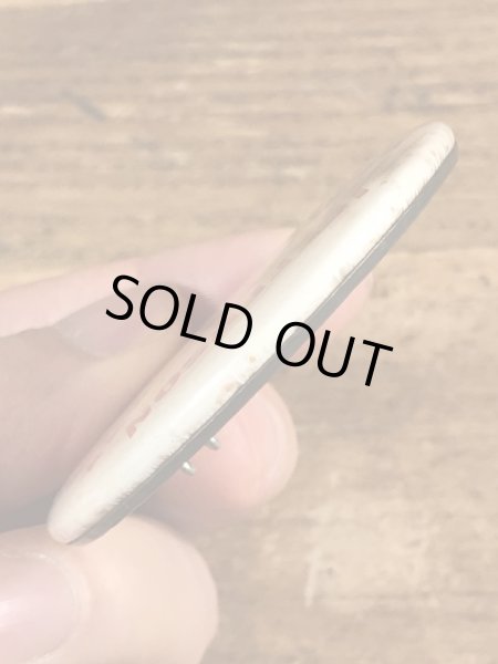 80'sのメッセージが書かれたヴィンテージの缶バッチ