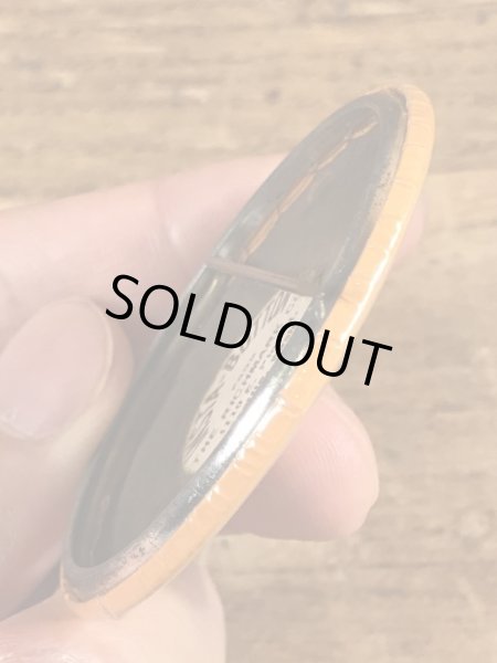 70’sのバンバンレースのヴィンテージの缶バッチ