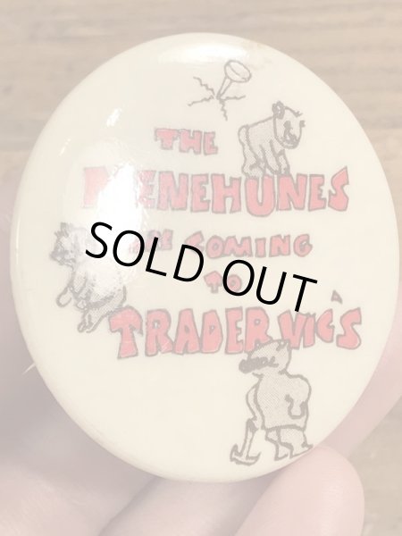 70年代頃のメネフネのヴィンテージの缶バッチ