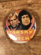 70’sのStarsky & Hutchのヴィンテージの缶バッチ