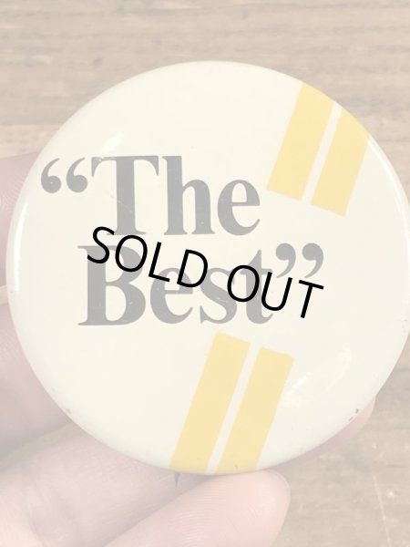 70年代頃のメッセージが書かれたビンテージの缶バッジ