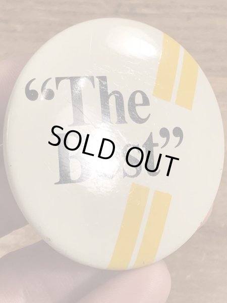 70年代頃のメッセージが書かれたビンテージの缶バッジ