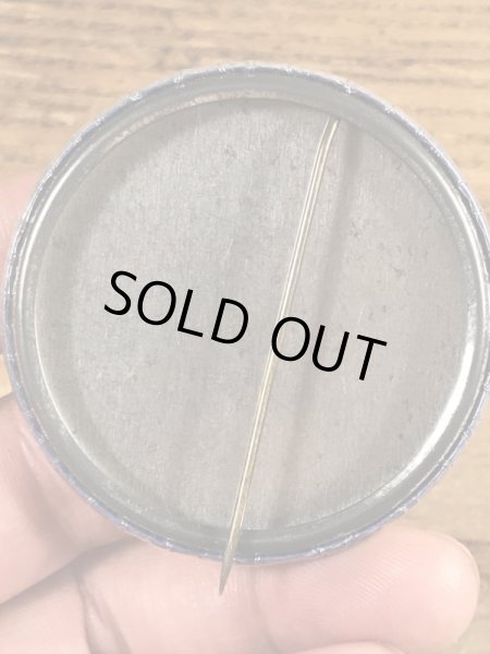 70’sのメッセージが書かれたヴィンテージの缶バッチ