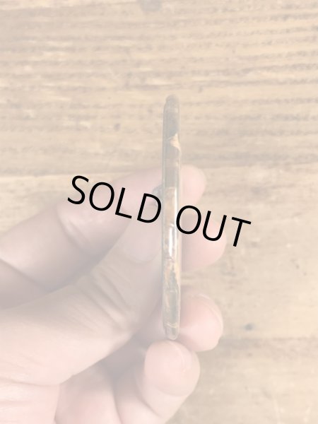 80年代頃のローレル&ハーディのビンテージの缶バッジ