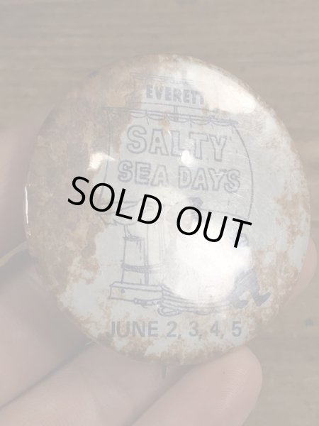 70年代頃のワシントン州のイベントのビンテージの缶バッジ