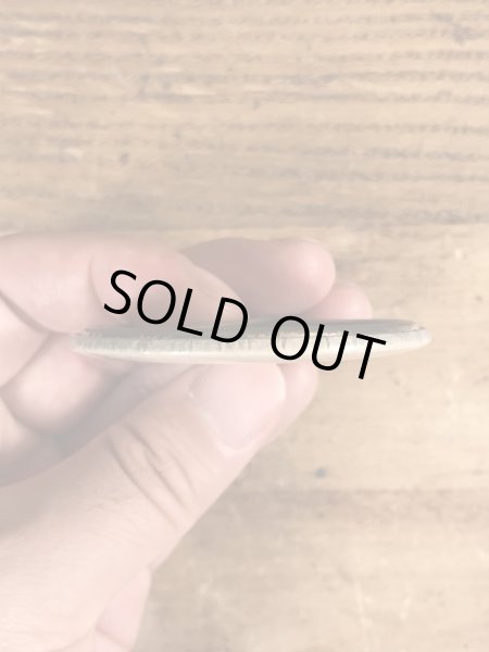 70’sのメッセージが書かれたヴィンテージの缶バッチ