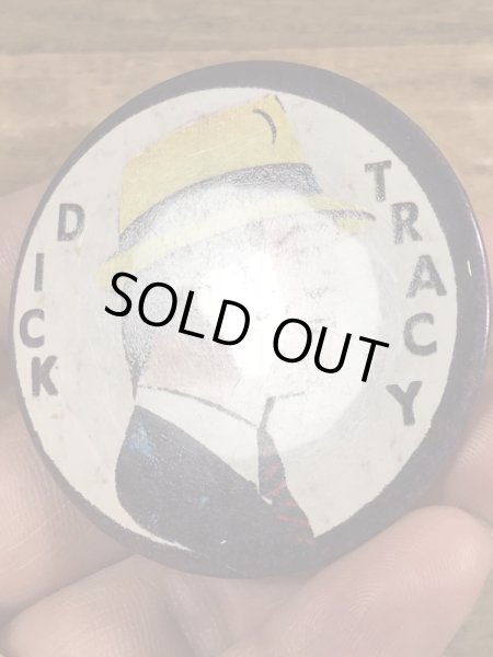 90’sのDick Tracyのビンテージの缶バッジ
