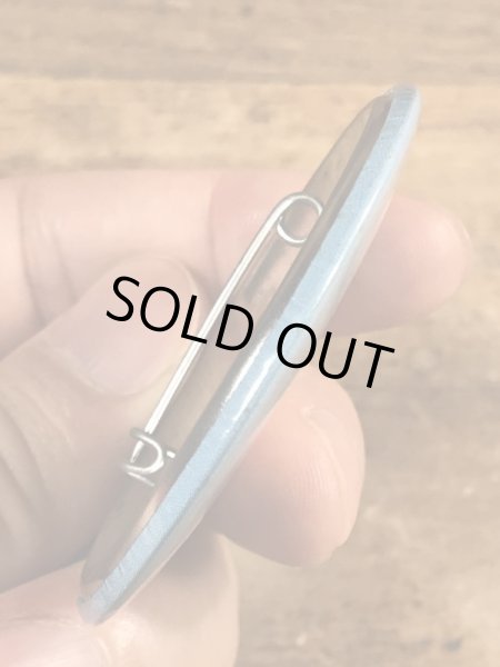 80’sのサンドラボイントンのイラストが描かれたヴィンテージの缶バッチ