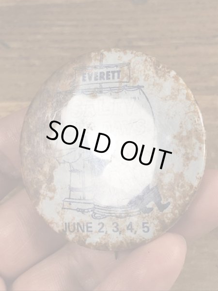 70’sのワシントン州のイベントのヴィンテージの缶バッチ