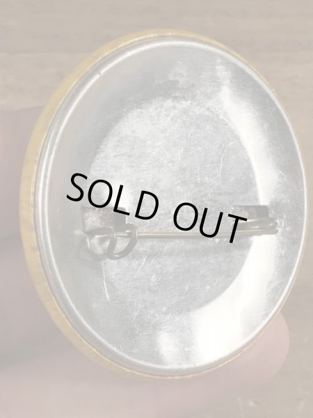 70’sのメッセージが書かれたヴィンテージの缶バッチ