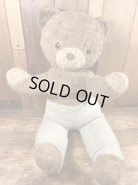 スモーキーベアの60年代のヴィンテージのプラッシュドール