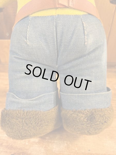 ビンテージのスモーキーベアのぬいぐるみ