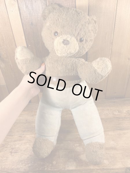 スモーキーベアの60年代のヴィンテージのプラッシュドール