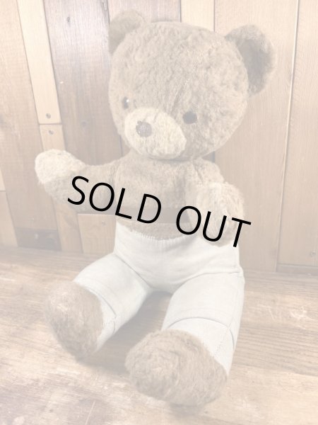 スモーキーベアのビンテージのぬいぐるみ