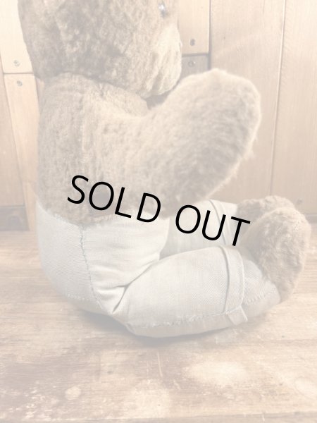 スモーキーベアの60年代のヴィンテージのプラッシュドール