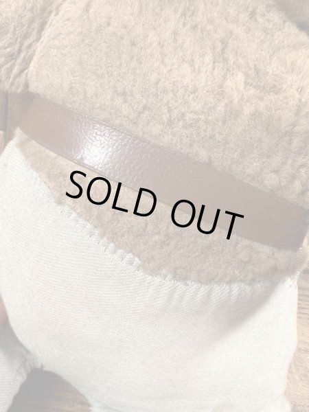 スモーキーベアの60年代のヴィンテージのプラッシュドール