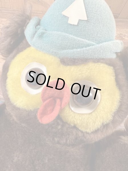 ウッジーオウルのビンテージのぬいぐるみ