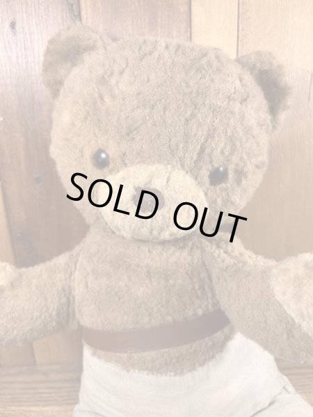 スモーキーベアのビンテージのぬいぐるみ