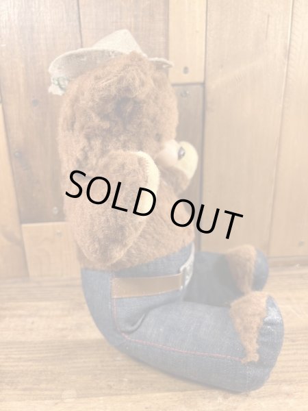 60年代のスモーキーベアのヴィンテージのプラッシュドール