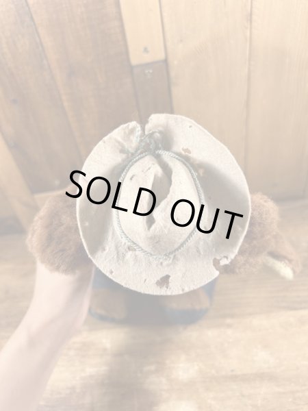 ビンテージのスモーキーベアのぬいぐるみ