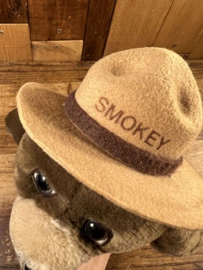 画像1: Smokey The Bear Plush Doll　スモーキーベア　ビンテージ　ぬいぐるみ　プラッシュドール　90年代