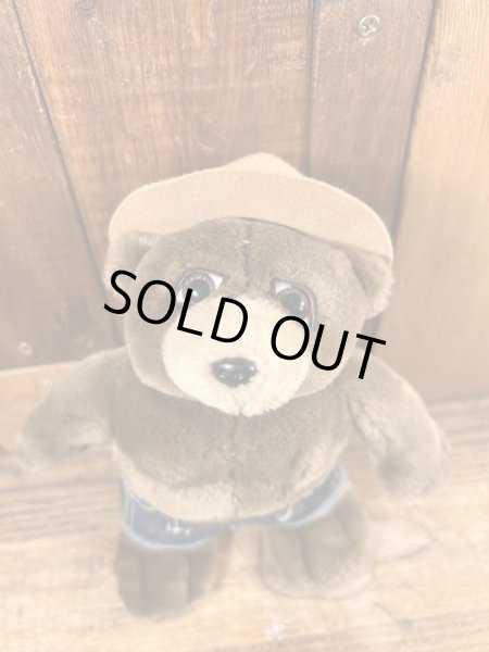 90年代頃のスモーキーベアのビンテージのぬいぐるみ