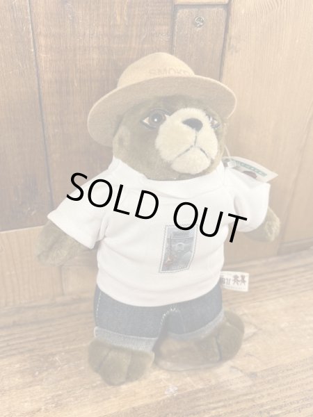 90年代頃のスモーキーベアのビンテージのぬいぐるみ