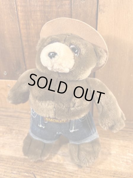 90年代頃のスモーキーベアのビンテージのぬいぐるみ