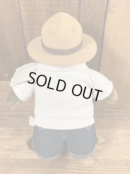 90’sのスモーキーベアのヴィンテージのプラッシュドール