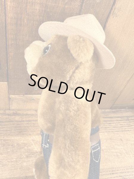 90年代頃のスモーキーベアのビンテージのぬいぐるみ