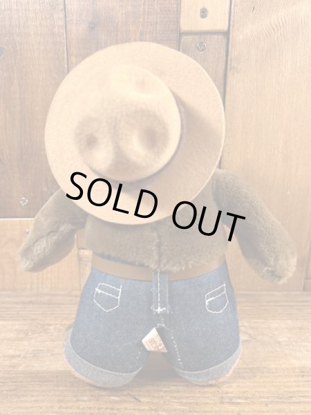 ビンテージのスモーキーベアのぬいぐるみ