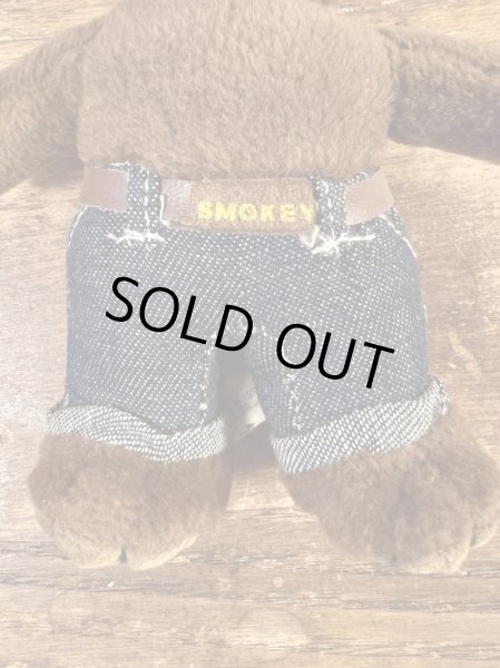 90年代頃のスモーキーベアのヴィンテージのぬいぐるみ