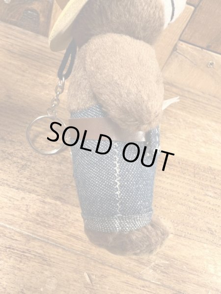 ビンテージのスモーキーベアのキーホルダー