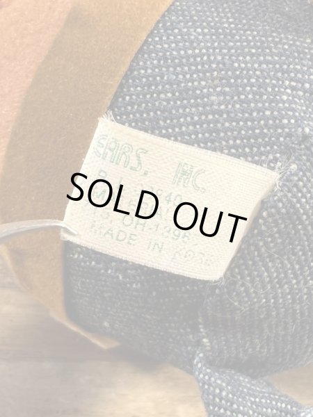 スモーキーベアのビンテージのぬいぐるみ