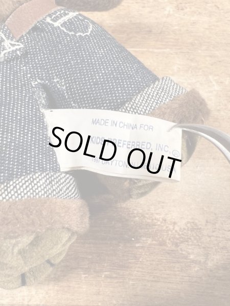 90年代頃のスモーキーベアのヴィンテージのぬいぐるみ