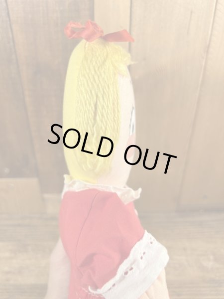 70年代のキャンベルキッズのビンテージのクロスドール