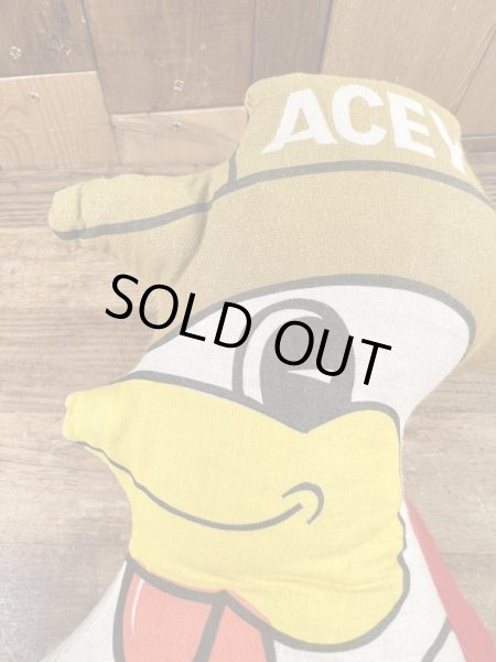 アドバタイジングキャラクターのエーシーバードのビンテージのピロードール