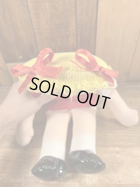 70年代のキャンベルキッズのビンテージのクロスドール