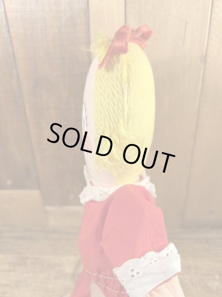 70年代のキャンベルキッズのビンテージのクロスドール