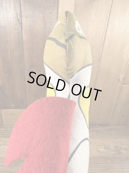 アドバタイジングキャラクターのエーシーバードのビンテージのピロードール