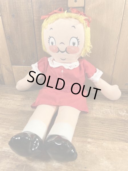 70年代のキャンベルキッズのビンテージのクロスドール