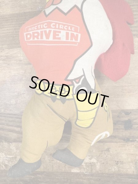 ヴィンテージの企業キャラクターのぬいぐるみ